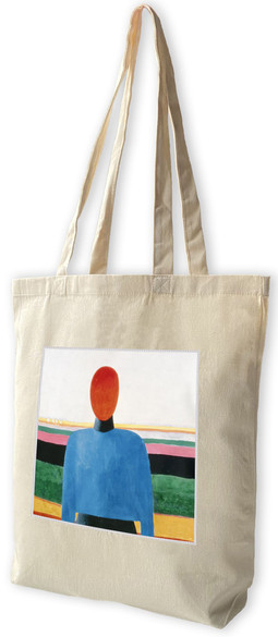 Torba z naszywką Popiersie kobiety Kazimir Severinovich Malevich