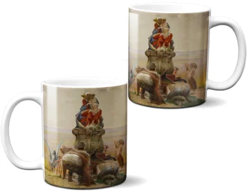 Kubek Adoracja Madonny Jacek Malczewski