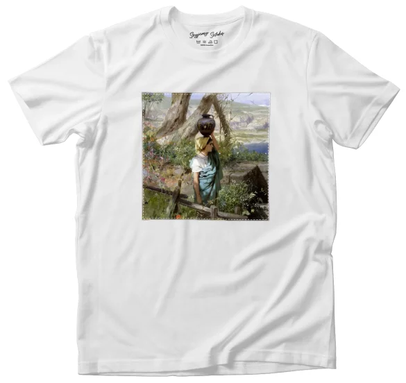 Koszulka z naszywką Nad źródłem Henryk Siemiradzki