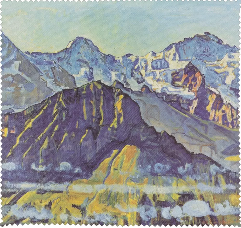 Ściereczka do okularów Eiger, Mönch und Jungfrau in der Morgensonne Ferdinand Hodler