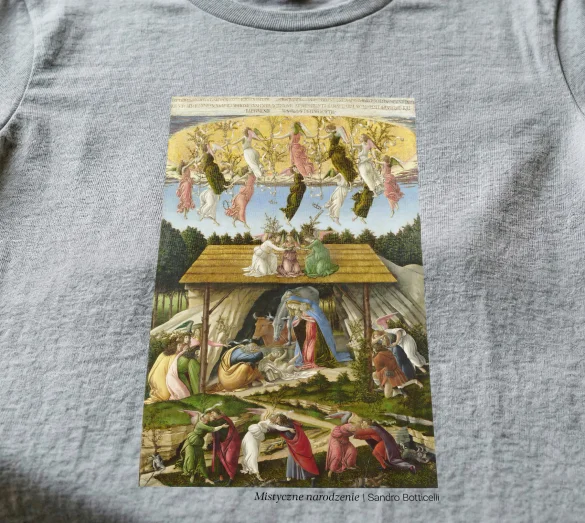 Bluzka damska Mistyczne narodzenie Sandro Botticelli