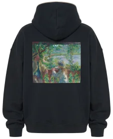 Bluza oversize Blisko jeziora Pierre-Auguste Renoir