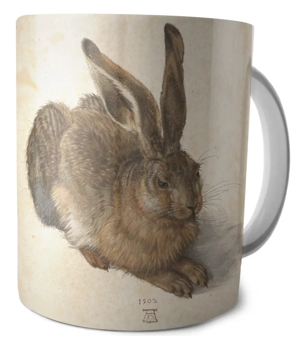 Kubek Młody zając Albrecht Dürer