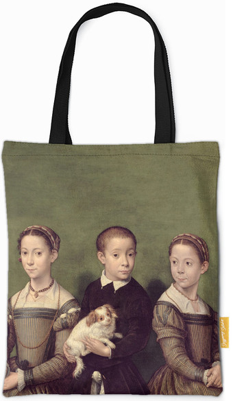 Torba na ramię Troje dzieci z psem Sofonisba Anguissola