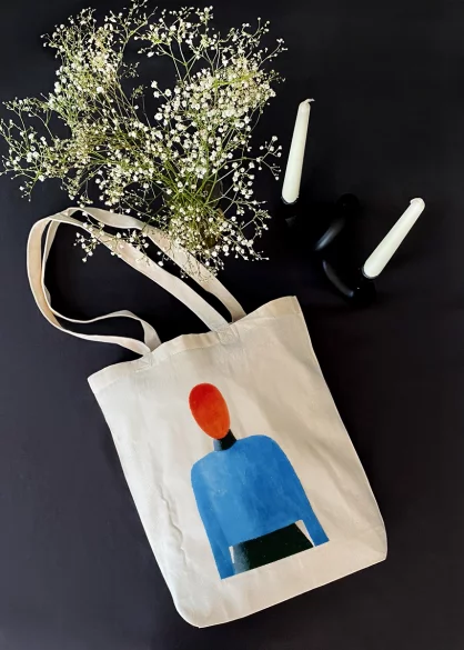 Torba bawełniana Popiersie kobiety Kazimir Severinovich Malevich