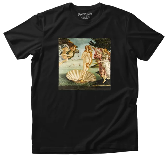 Koszulka z naszywką Narodziny Wenus Sandro Botticelli