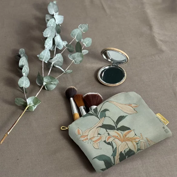 Kosmetyczka mini Lilie Katsushika Hokusai