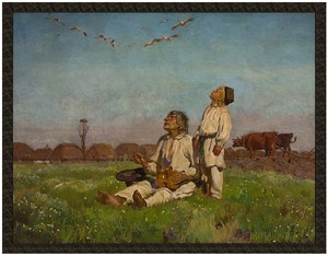 Naszywka Bociany Józef Chełmoński