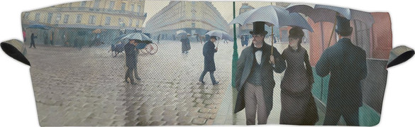 Piórnik Paryż. Deszczowy dzień Gustave Caillebotte