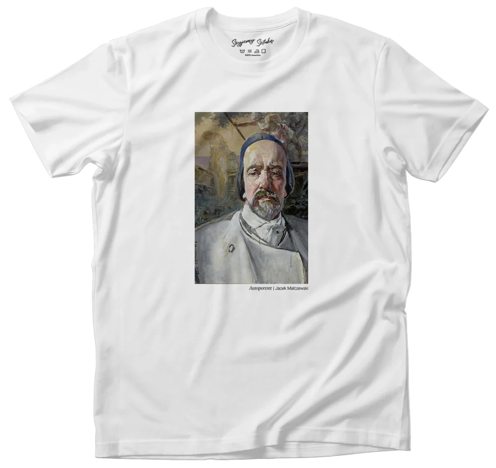 Koszulka z nadrukiem Autoportret Jacek Malczewski