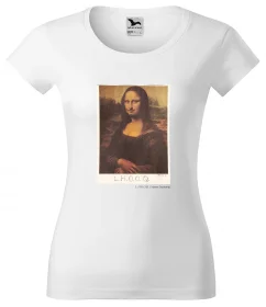 Bluzka damska L.H.O.O.Q. Marcel Duchamp
