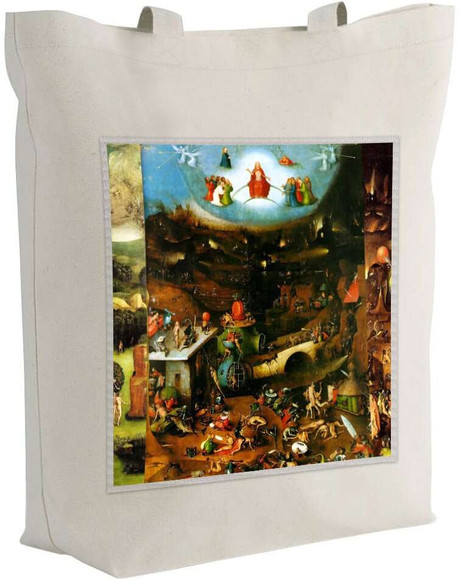 Torba z naszywką Sąd Ostateczny Hieronim Bosch