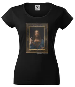 Bluzka damska Zbawiciel świata Leonardo da Vinci