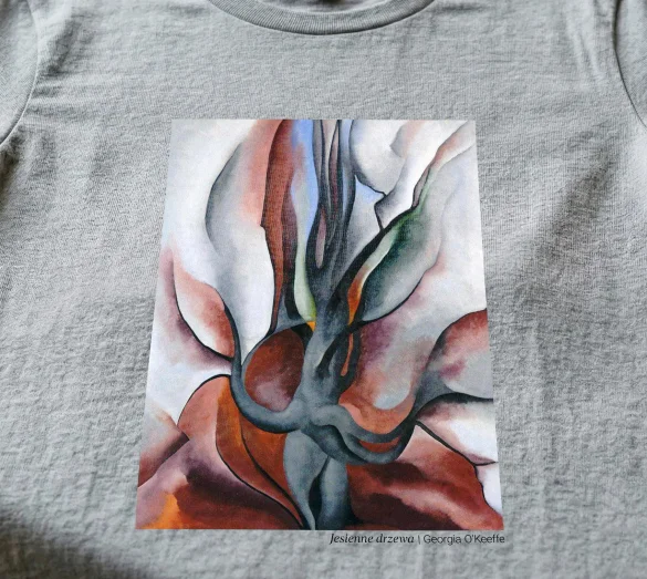 Bluzka damska Jesienne drzewa Georgia O’Keeffe