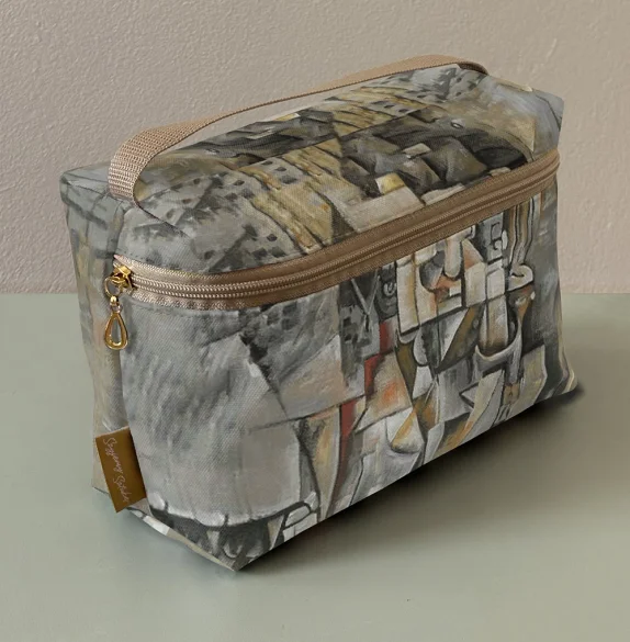 Kosmetyczka kuferek Mężczyzna ze skrzypcami Pablo Picasso