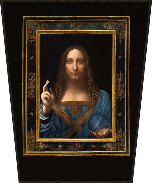 Ekran Zbawiciel świata Leonardo da Vinci