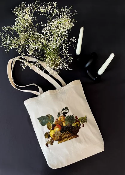 Torba bawełniana Kosz z owocami Caravaggio