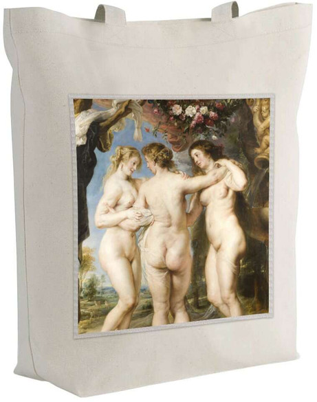 Torba z naszywką Trzy Gracje Peter Paul Rubens