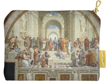 Kosmetyczka mini Szkoła Ateńska Rafael Santi