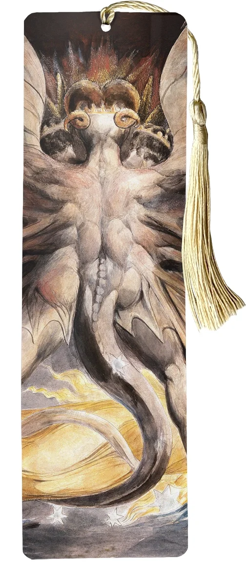 Zakładka do książki Wielki czerwony smok i niewiasta obleczona w słońce William Blake