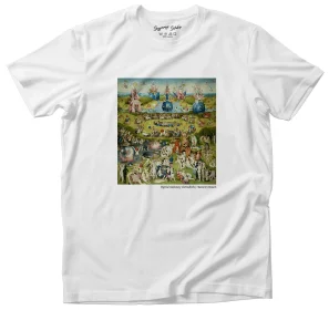 Koszulka z nadrukiem Ogród rozkoszy ziemskich Hieronim Bosch
