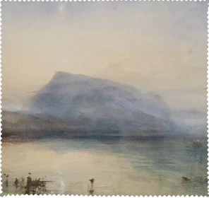 Ściereczka do okularów Błękitny Rigi, wschód słońca William Turner