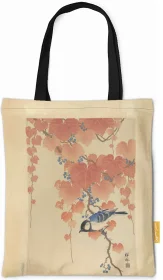 Torba na ramię Sikora bogatka na gałęzi paulowni Ohara Koson
