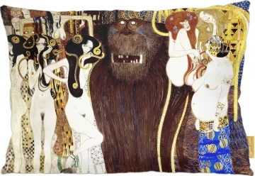 Poduszka Fryz Beethovena Gustav Klimt 60x40 cm