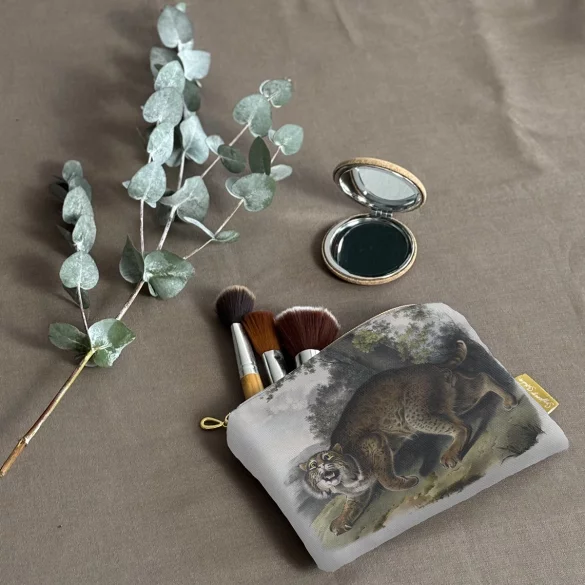 Kosmetyczka mini Common American Wildcat James Audubon