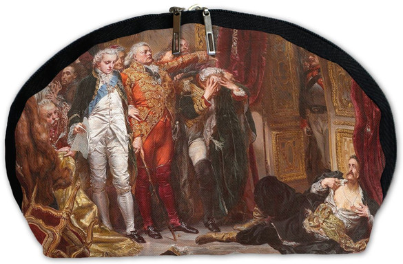 Kosmetyczka Rejtan - Upadek Polski Jan Matejko