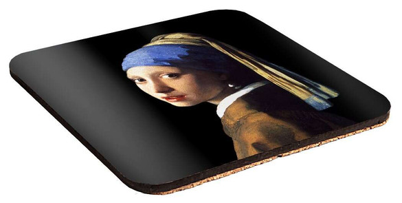 Podkładka pod kubek Dziewczyna z perłą Jan Vermeer