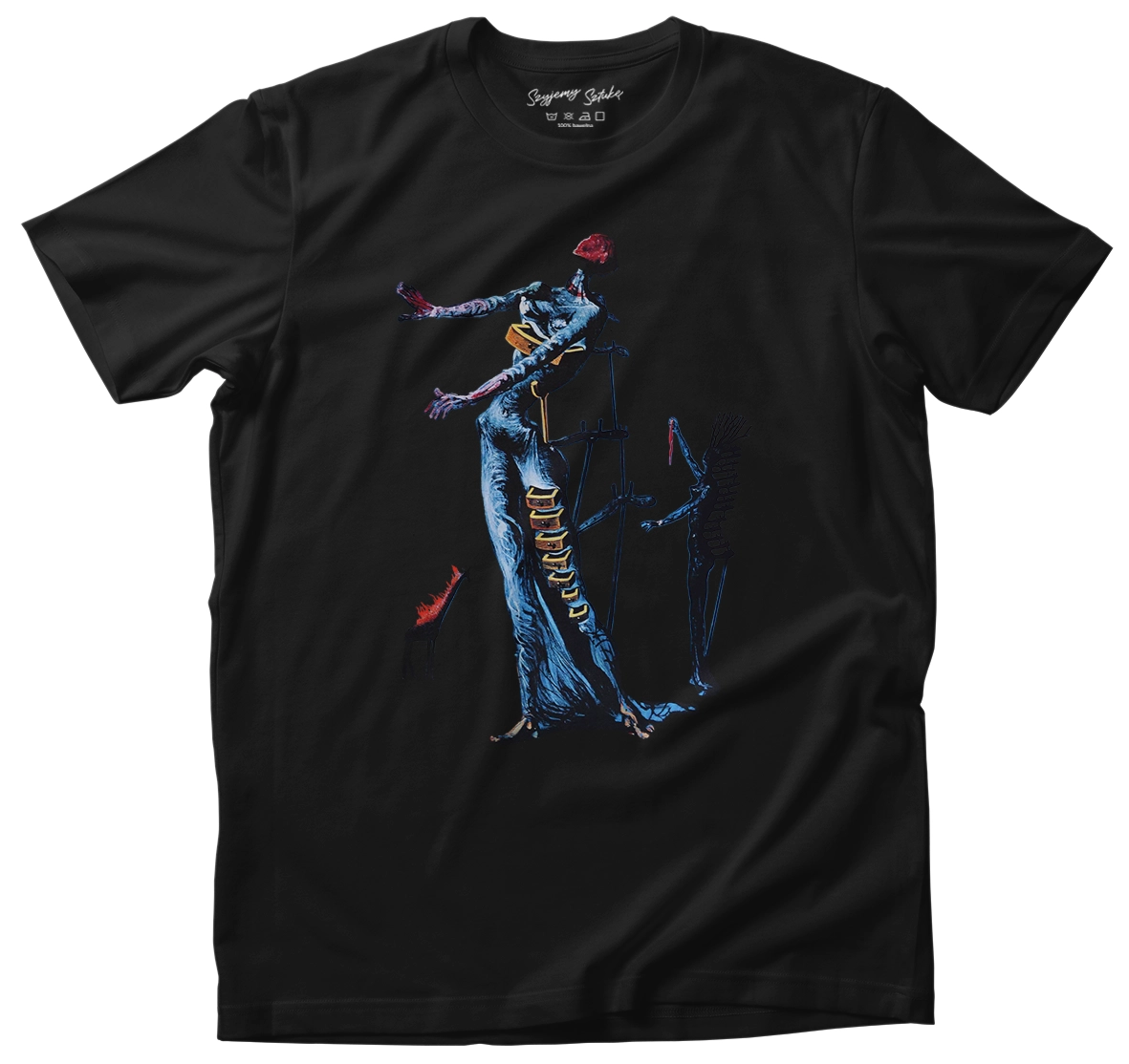 Koszulka ze sztuką Szyjemy Sztukę