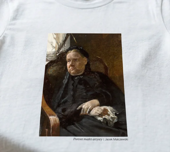 Koszulka z nadrukiem Portret matki artysty Jacek Malczewski