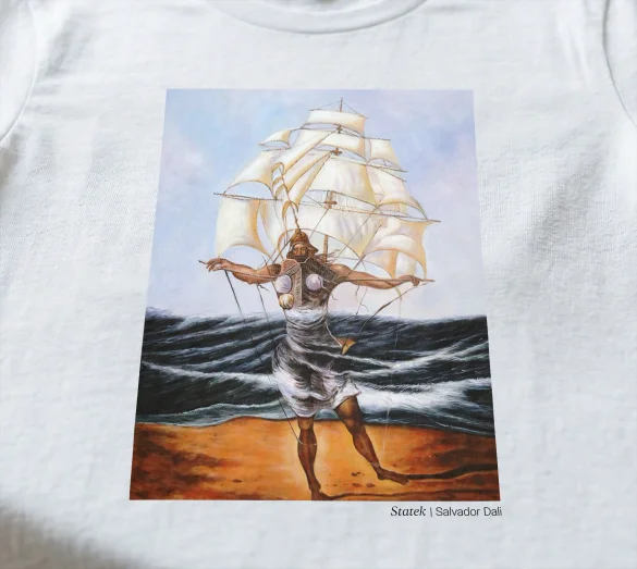 Bluzka damska Statek Salvador Dali