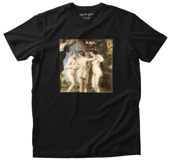 Koszulka z naszywką Trzy Gracje Peter Paul Rubens