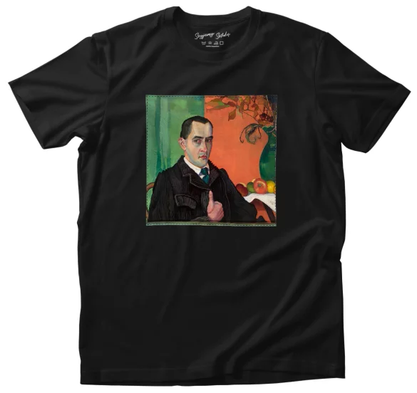 Koszulka z naszywką Autoportret Witkacy