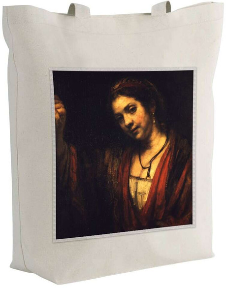 Torba z naszywką Portret Hendrickje Stoffels Rembrandt
