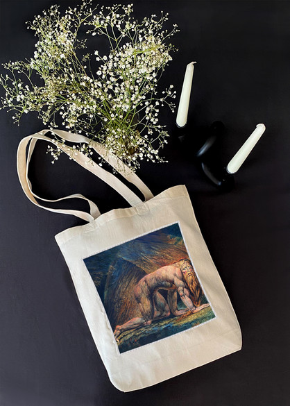 Torba z naszywką Nabuchodonozor William Blake