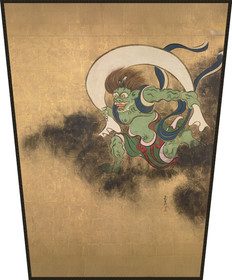 Ekran Bóg Wiatru Ogata Korin