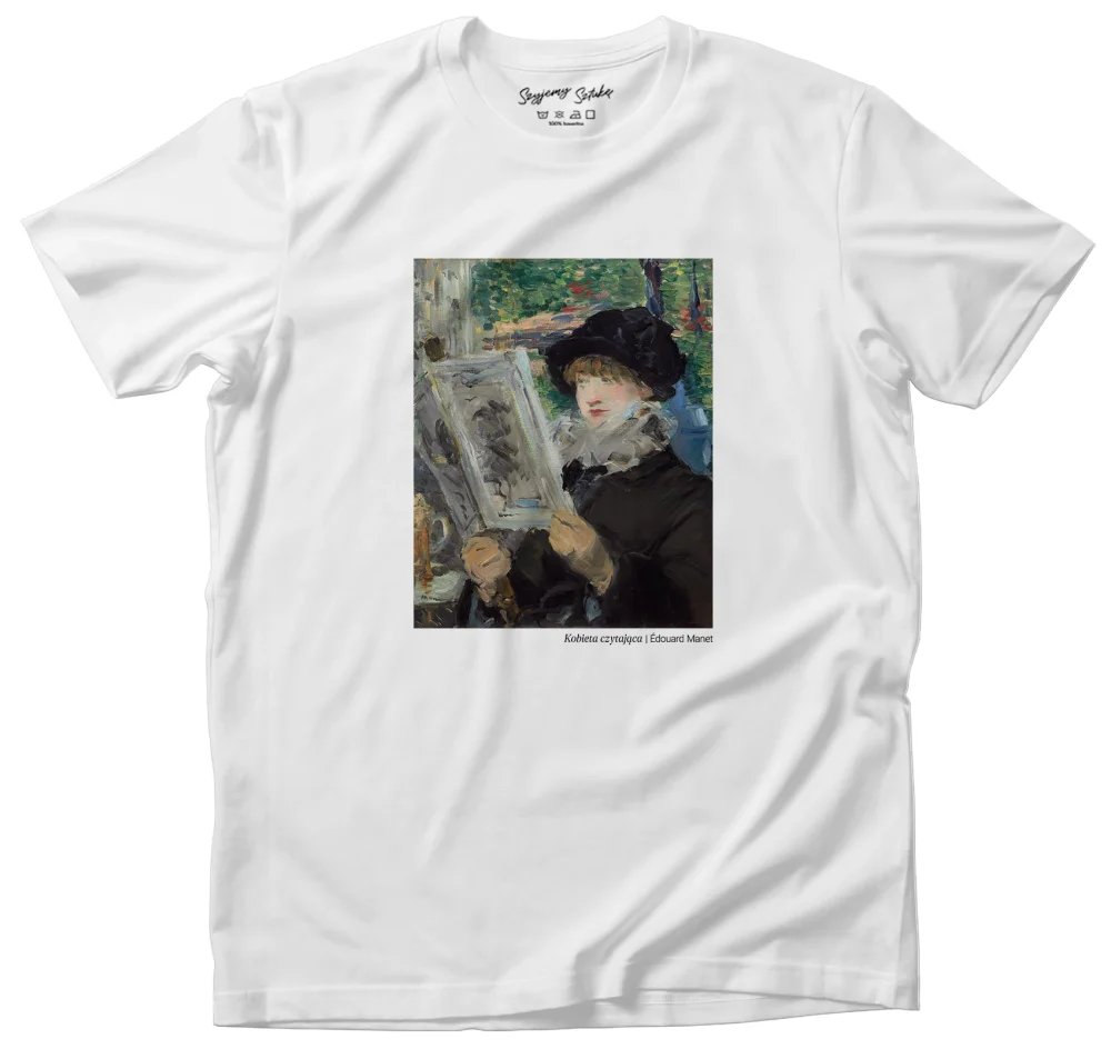 Koszulka z nadrukiem Kobieta czytająca Édouard Manet