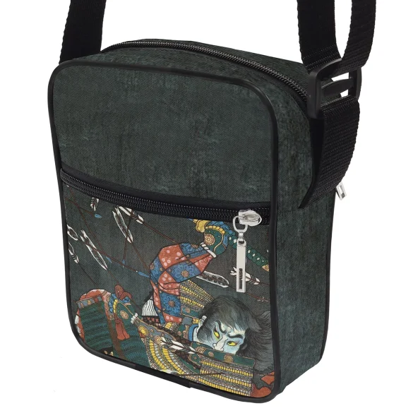 Torba Listonoszka Bitwa pod Shijō Nawate Utagawa Kuniyoshi