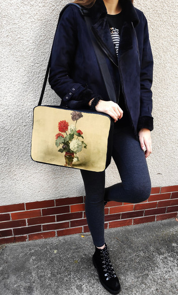 Torba na ramię Peonie Anna Bilińska-Bohdanowiczowa