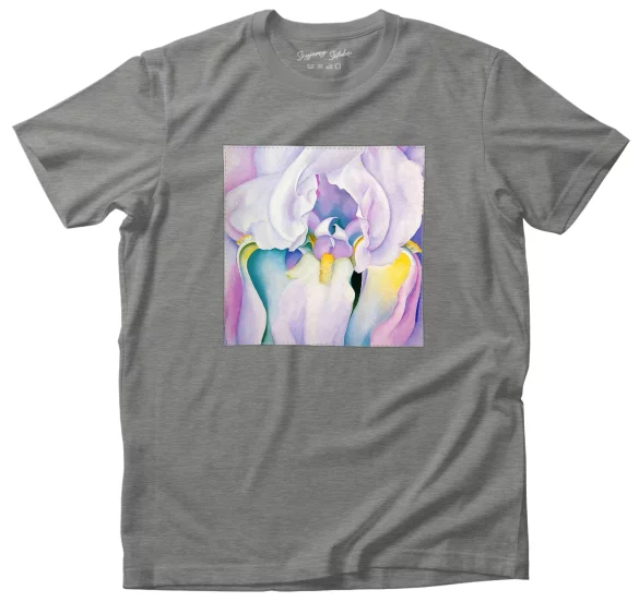 Koszulka z naszywką Irysy Georgia O’Keeffe