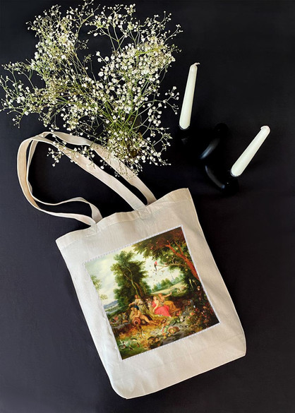 Torba z naszywką Cztery Żywioły Jan van Kessel (starszy) 