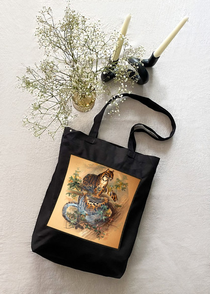 Torba z naszywką The Clouded Tiger Joseph Wolf