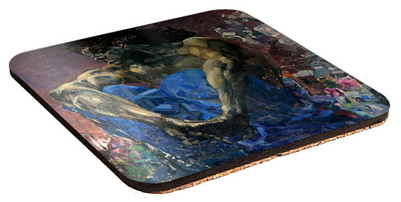 Podkładka pod kubek Demon (siedzi) Mikhail Aleksandrovich Vrubel