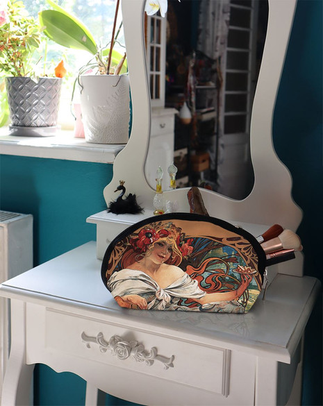 Kosmetyczka Biscuits Lefevre Utile Alfons Mucha