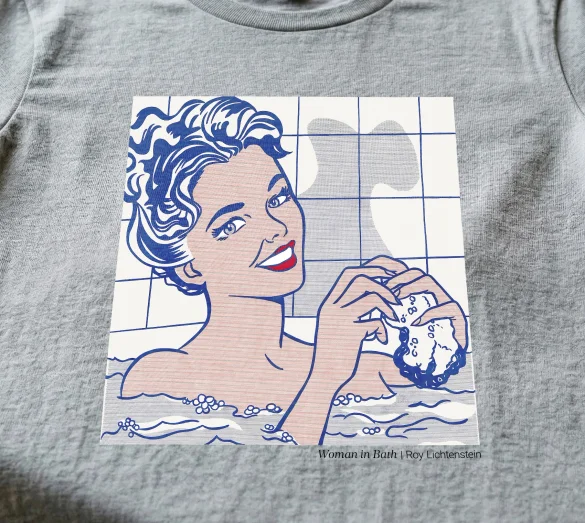 Bluzka damska Woman in Bath Roy Lichtenstein