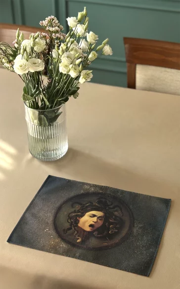 Podkładka na stół Głowa meduzy Caravaggio