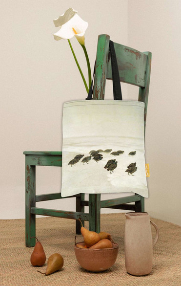 Torba na ramię Kuropatwy na śniegu Józef Chełmoński